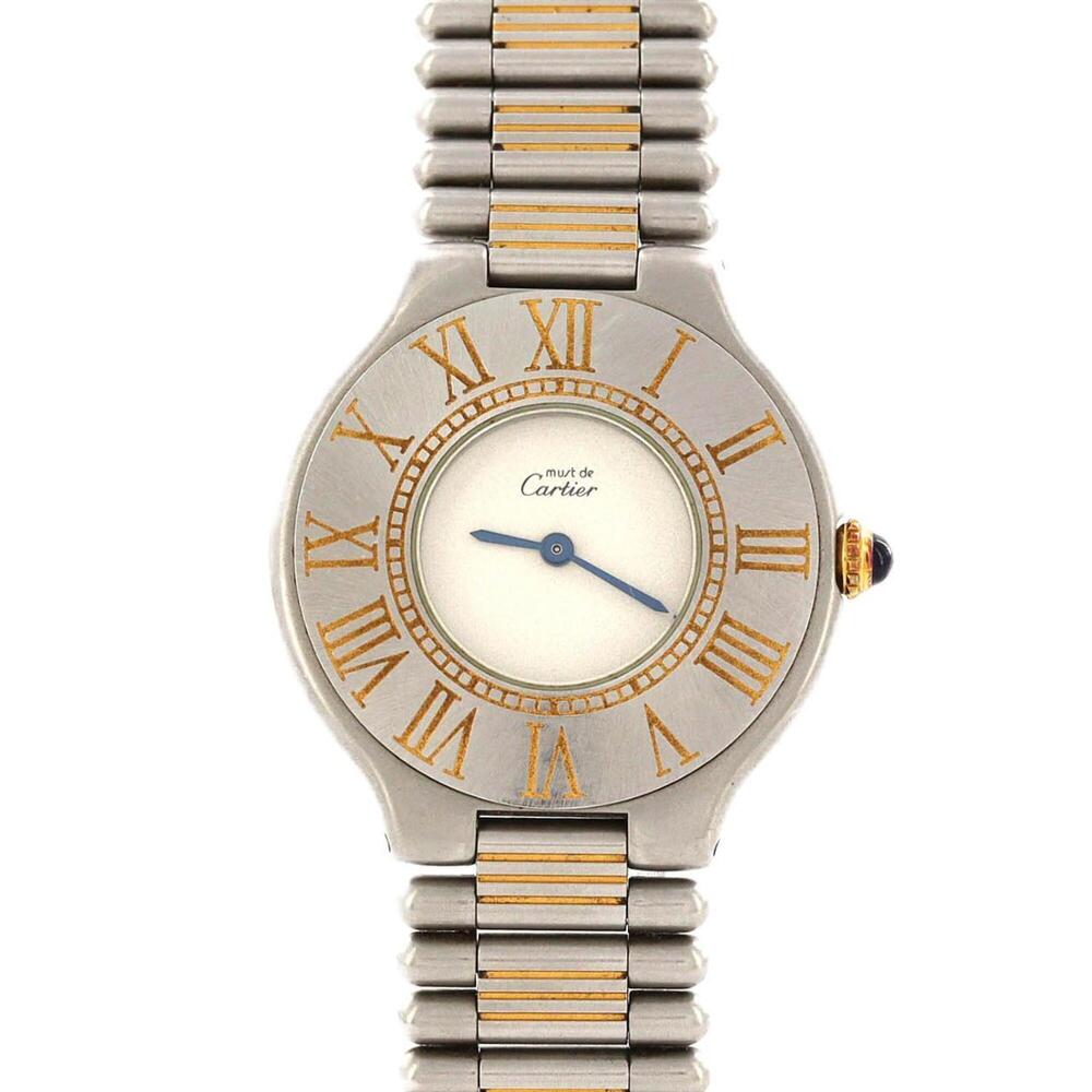 Cartier Must 21 LM Two-Tone 83090171 SSxGP Quartz Watch